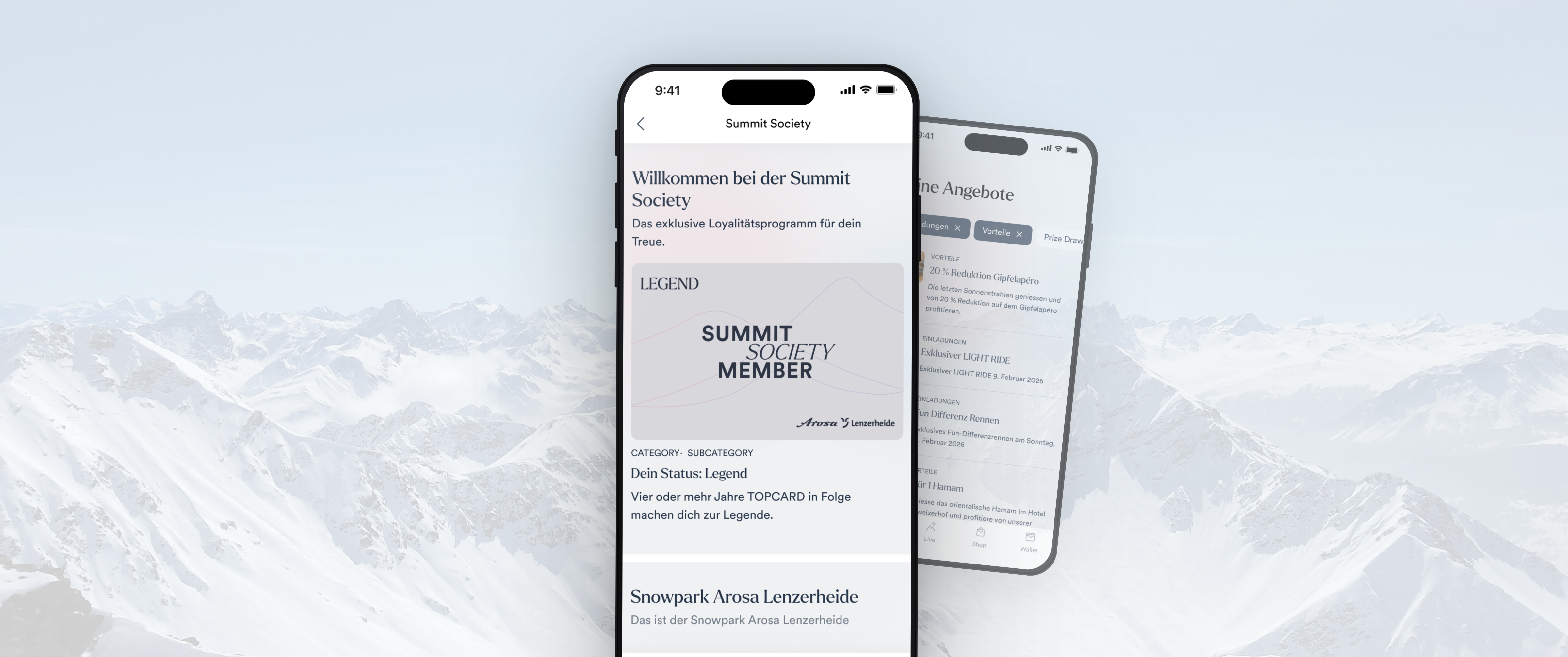 Die Arosa Lenzerheide Summit Society